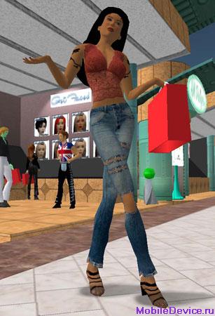 Comverse 3D Streaming Intel Second Life технология