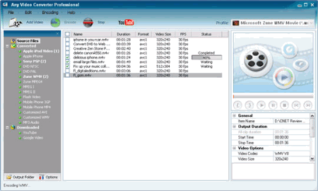 Конвертеры: Any Video Converter v.2.61