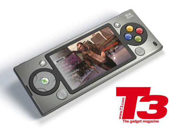 T3 Xbox 360 Zune мобильный телефон