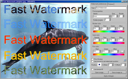 Утилиты: Fast Watermark