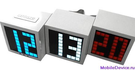 LED Alarm Clock Blocks