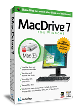 Утилита MacDrive 7.2 совместим с Vista 64 bit