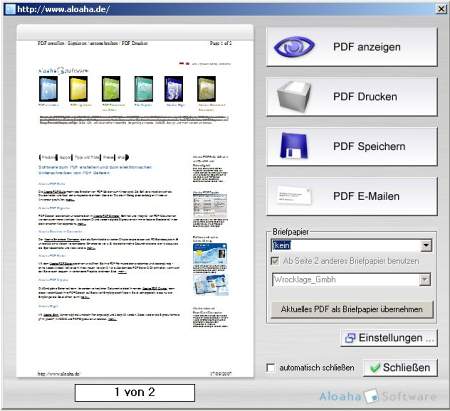 Утилиты: Aloaha PDF Suite v.3.1.1