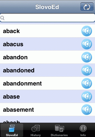 Словари СловоЕд теперь на iPhone и iPod Touch