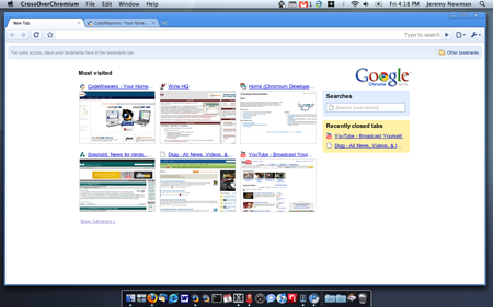 Chromium — Chrome для Mac и Linux