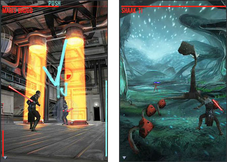 The Force Unleashed — новая игра из серии Star Wars для iPhone