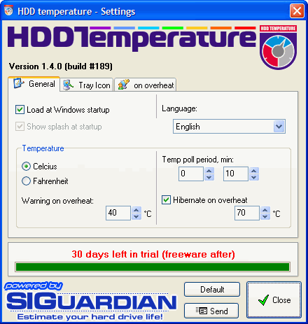 Диагностика: HDD Temperature v.4.0.0.1 Beta