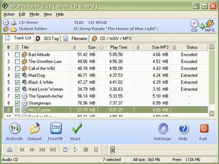 Мультимедиа: MP3Producer v.2.60