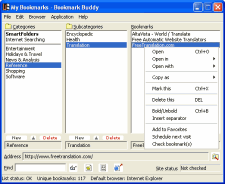Интернет и сети: Bookmark Buddy v.3.6.4
