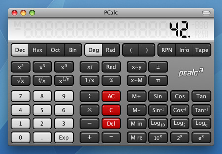 Выпущены новые версии калькулятора PCalc для Mac и iPhone