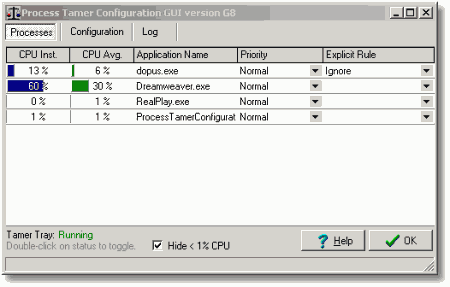 Утилиты: Process Tamer v.2.10.01
