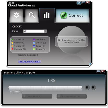 Антивирусы: Panda Cloud Antivirus