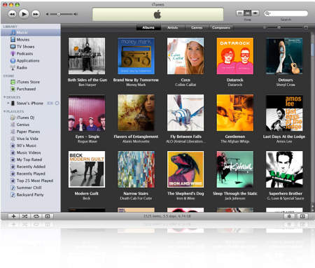 Медиаплееры: Apple iTunes v.8.2.0.23