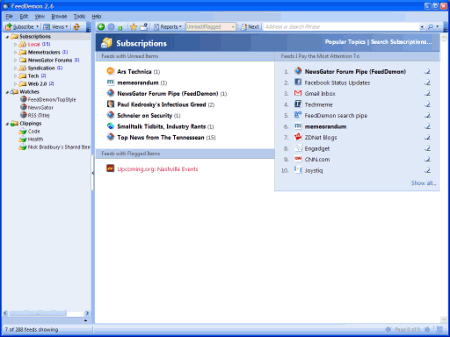 Интернет и сети: FeedDemon v.3.0.0.23 RC2