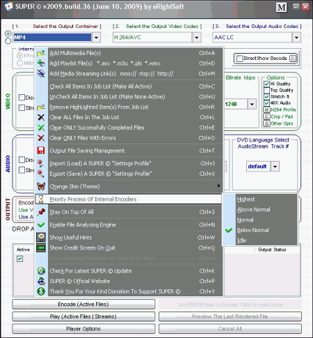 Мультимедиа: SUPER 2009 Build 36