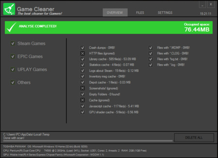 Game Cleaner 3.0.5
