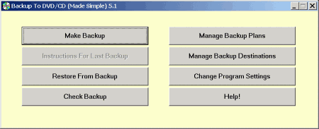 Backup To DVD/CD 5.1.173