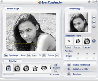 Icon Constructor - advanced icon creator ver. 1.0