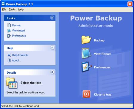 Power Backup ver. 2.0