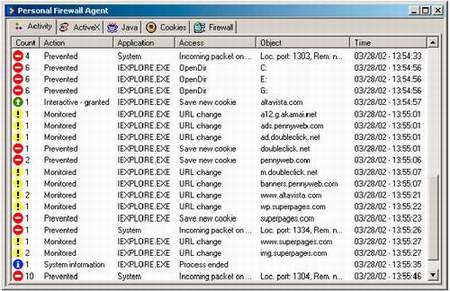 Tiny Personal Firewall 2005 6.5.92 Pro